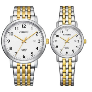 ست ساعت مچی عقربه ای  زنانه و مردانه سیتی زن مدل BI5076-51A EU6096-58A