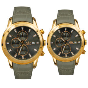 ست ساعت مچی عقربه ای  زنانه و مردانه الگانس مدل 88357T