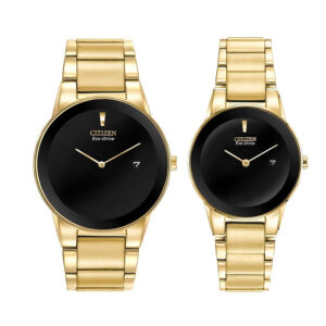 ست ساعت مچی عقربه ای سیتی زن مدل AU1062-56E GA1052-55E